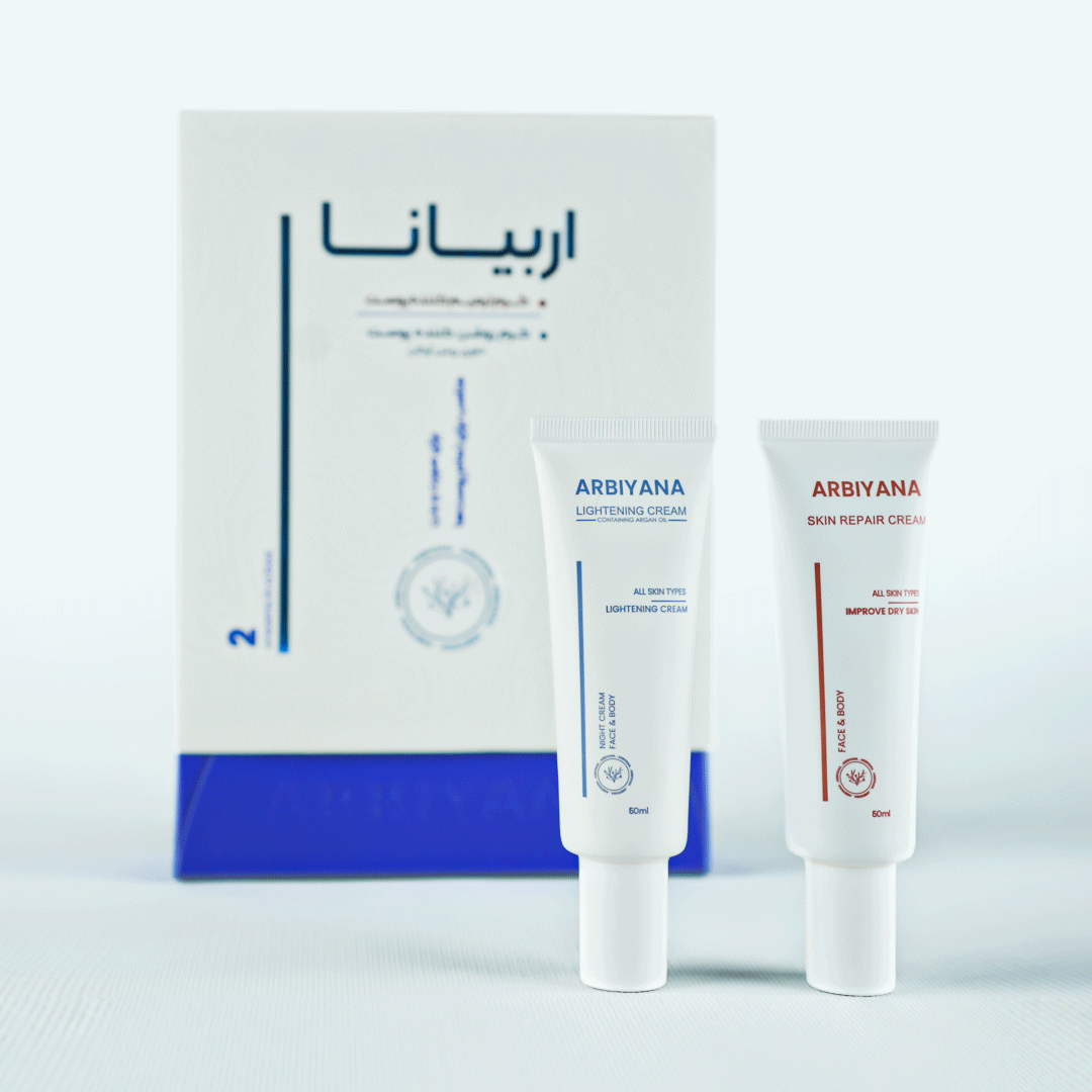 کرم روشن کننده و کرم مناسب پوست های آسیب دیده آربیانا کرم روشن کننده و کرم مناسب پوست های آسیب دیده آربیانا