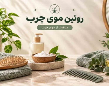 روتین موی چرب